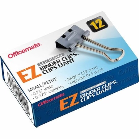 Officemate Clips, Effortless, Small, 3/8in OIC99220